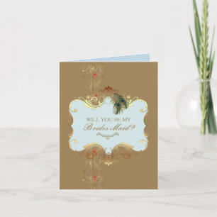 Indian Wedding II - Brides Maid Card Einladung