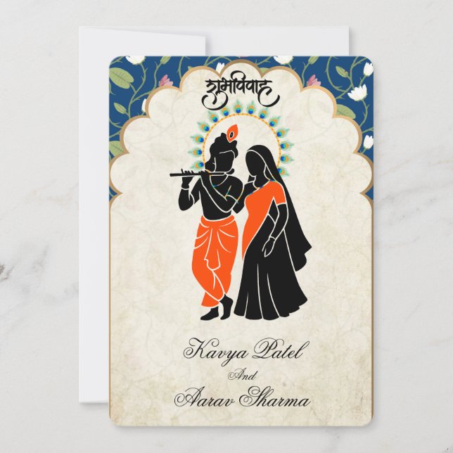 Indian Wedding Invitations for USA (Devant)