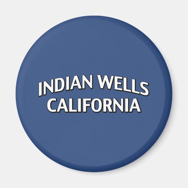 Indian Wells California Magnet (Vorne)