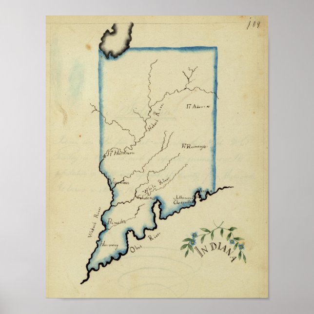 Indiana 8 poster (Vorne)