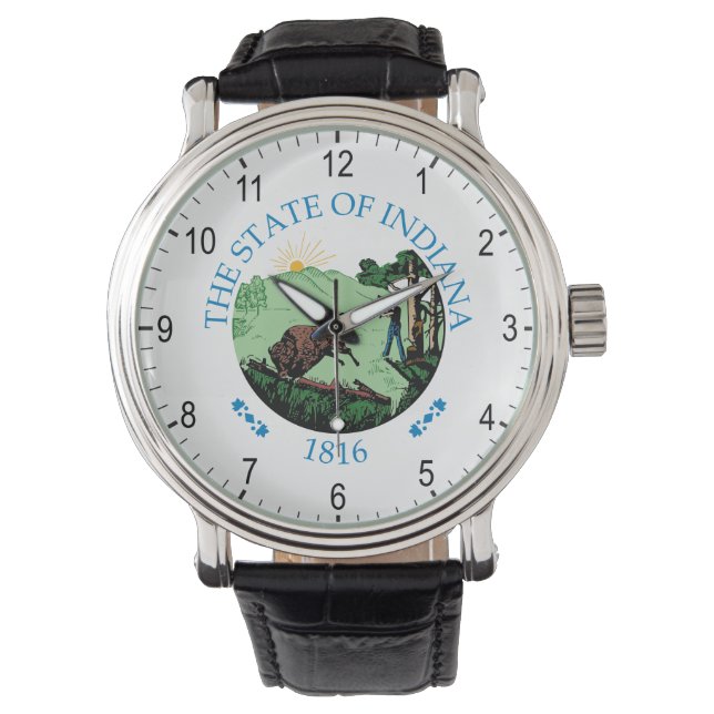 Indiana Armbanduhr (Vorderseite)
