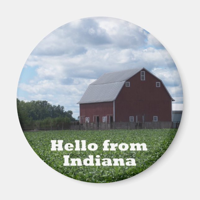 Indiana Barn Magnet (Vorne)