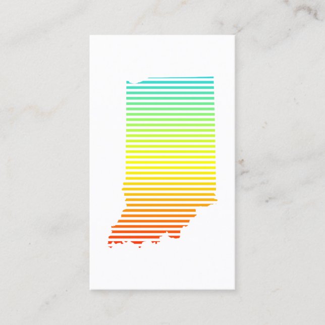 Indiana Chill Fade Visitenkarte (Vorderseite)