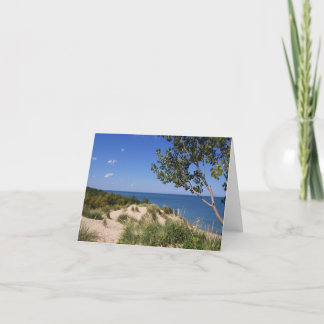 Indiana-Dünen-Staatsangehöriger Lakeshore Karte