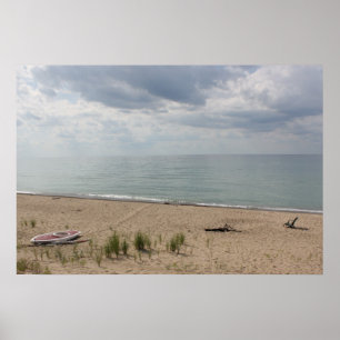 Indiana-Dünen-Staatsangehöriger Lakeshore Poster