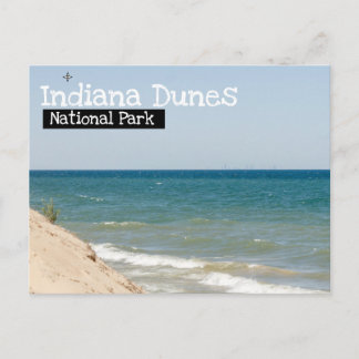 Indiana Dunes National Park - Chicago View Postkarte