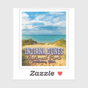 INDIANA DUNES NATIONAL PARK - INDIANA USA AUFKLEBER