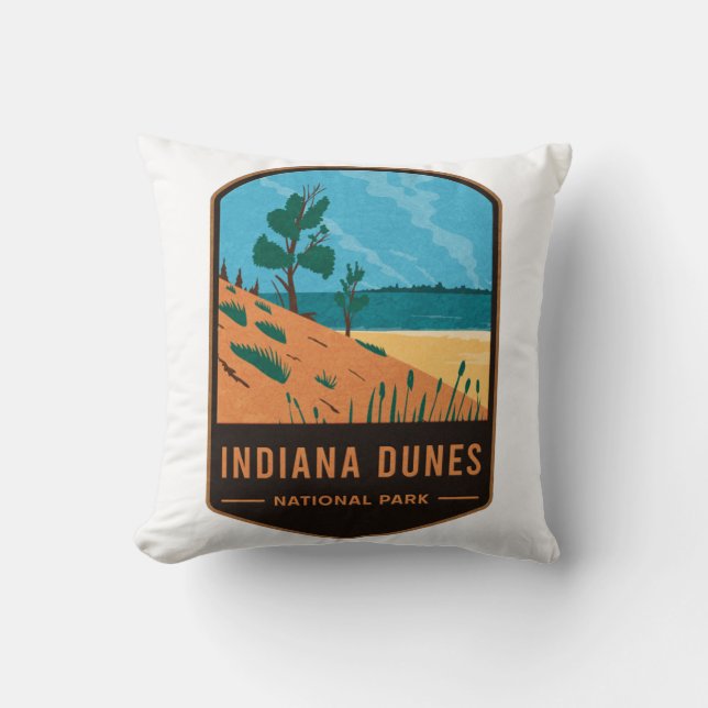 Indiana Dunes Nationalpark Kissen (Vorderseite)