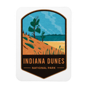 Indiana Dunes Nationalpark Magnet