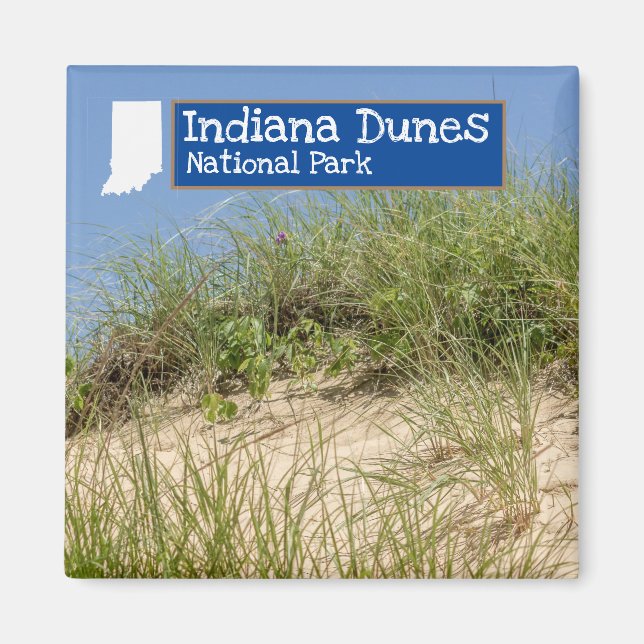 Indiana Dunes Nationalpark Magnet (Vorne)