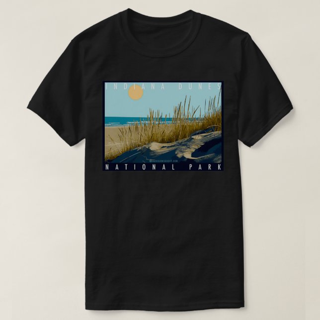 Indiana Dunes Nationalpark T-Shirt (Design vorne)