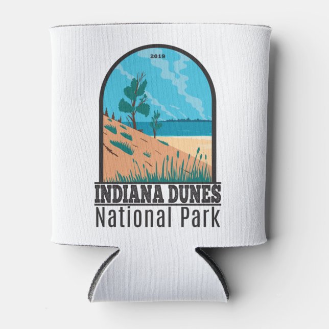 Indiana Dunes Nationalpark Vintag Dosenkühler (Vorderseite)