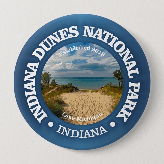 Indiana Dunes NP2 Button (Vorderseite)