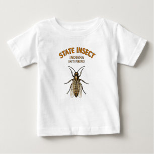 Indiana-Feuerwurm Baby T-shirt