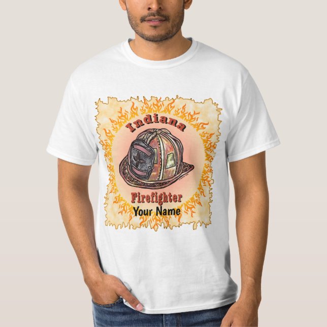 Indiana Firefighter-T - Shirt (Vorderseite)