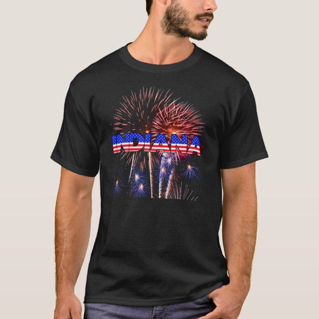 Indiana Fireworks T-Shirt (Vorderseite)