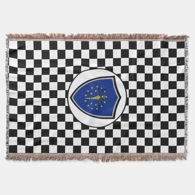 Indiana-Flagge Decke (Vorderseite)