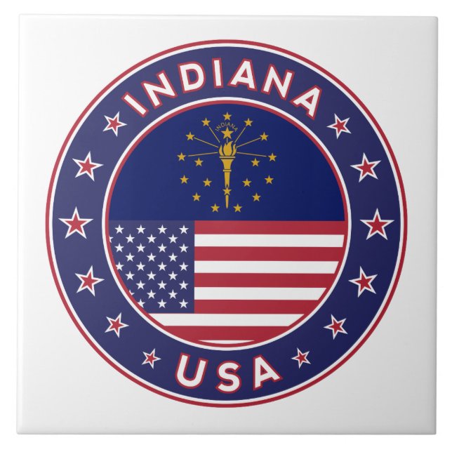 Indiana Fliese (Vorderseite)