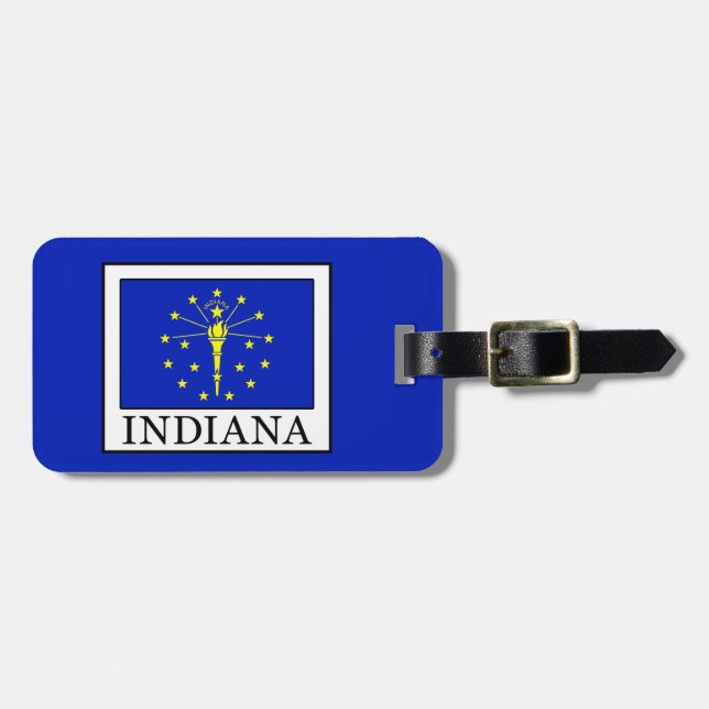 Indiana Gepäckanhänger (Vorderseite horizontal)