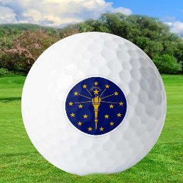 Indiana Golf Balls, Staatsflagge / Patriots Golfball