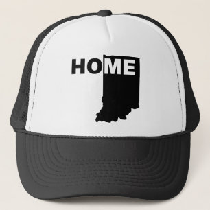Indiana Heimweg von State Ball Cap Hut Truckerkappe