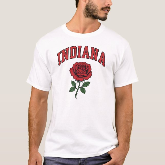 Indiana Heritage in Bloom T-Shirt (Vorderseite)