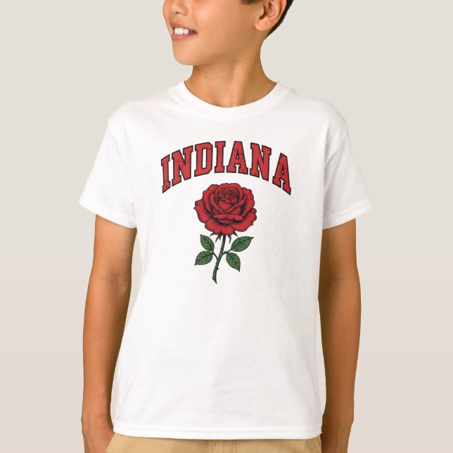 Indiana Heritage in Bloom T-Shirt (Vorderseite)