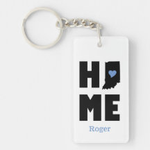 Indiana Home Blue Personnalisé