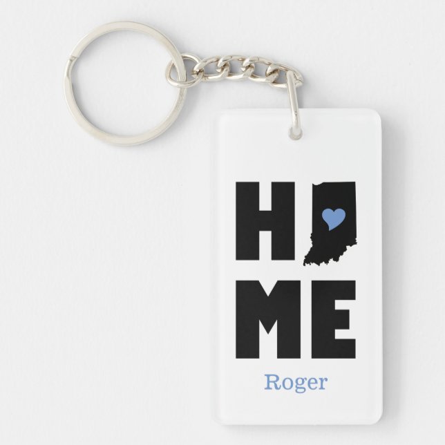 Indiana Home Blue Personnalisé (Devant)