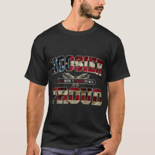 Indiana Hoosier Gift Proud US Flag Phantastisches T-Shirt