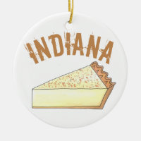 Indiana IN Hoosier Zucker-Pießereicreme Slice