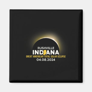 Indiana insgesamt Solar Eclipse 2024 Magnet