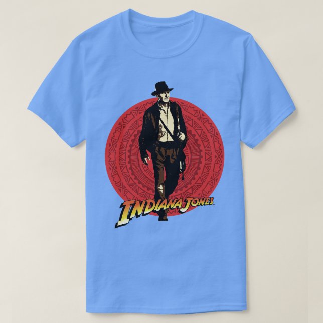 Indiana-Jones-Creme-Retro-Vintages TShirt (Design vorne)