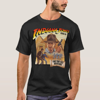 Indiana Jones Find Your Fate Abenteuer Buchcover T-Shirt