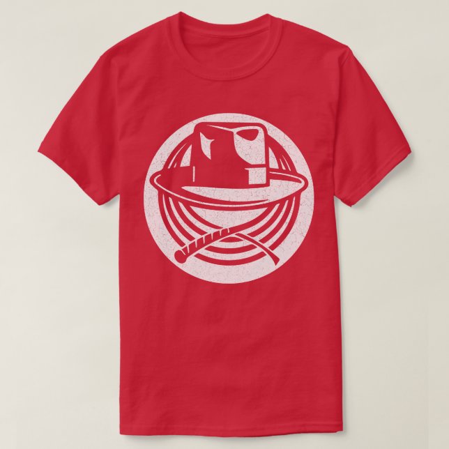 Indiana Jones Hat and Whip T-Shirt (Design vorne)