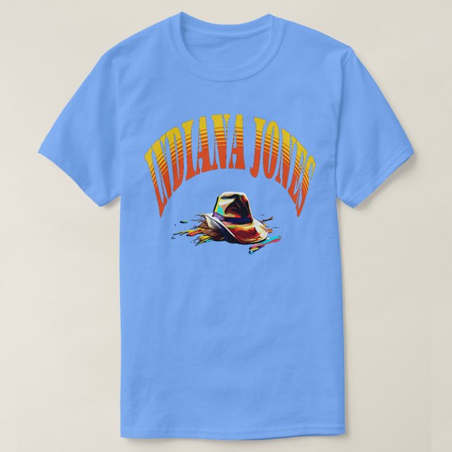 Indiana-Jones-Hut T-Shirt (Design vorne)