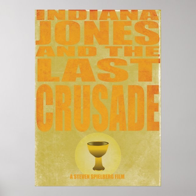 Indiana Jones und der letzte Kreuzzug Poster (Vorne)