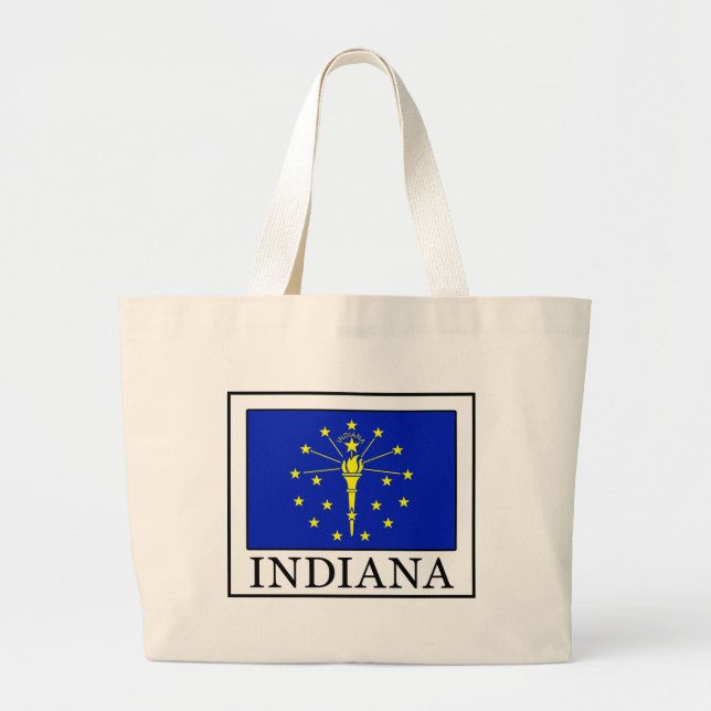 Indiana Jumbo Stoffbeutel (Vorne)