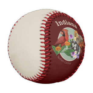 Indiana Nordische Kardinäle mit einheimischen Pfla Baseball