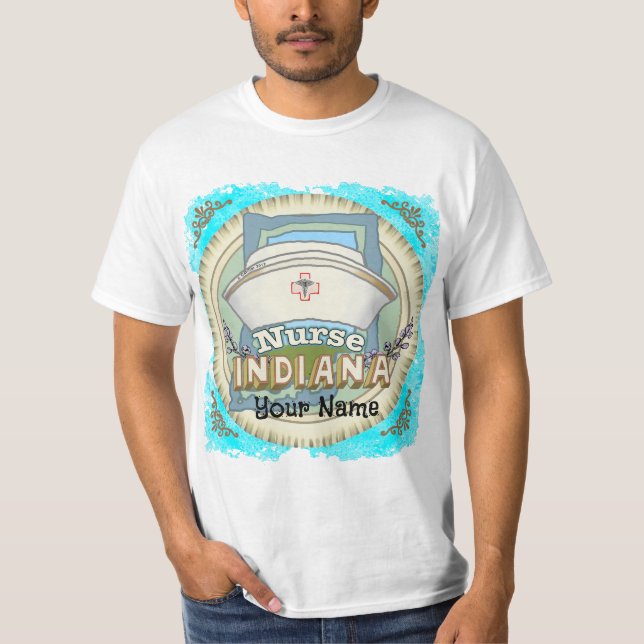 Indiana Nurse T-Shirt (Vorderseite)