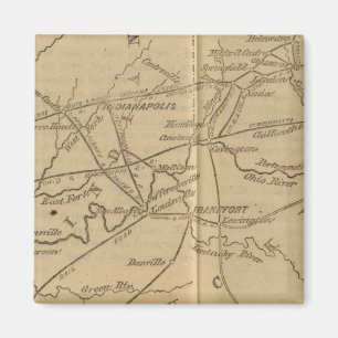 Indiana, Ohio, Kentucky Magnet