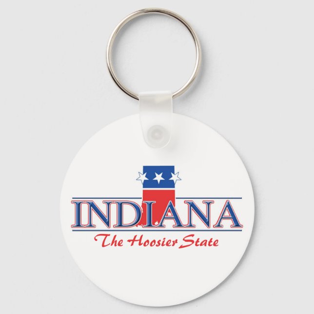 Indiana Patriotic Schlüsselanhänger (Vorderseite)