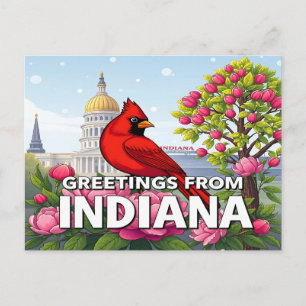 INDIANA Postkarte
