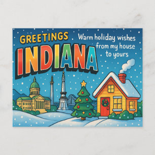 INDIANA Postkarte