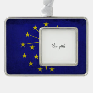 Indiana Rahmen-Ornament Silber