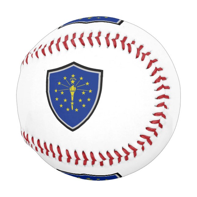 Indiana-Schild-Baseball Baseball (Vorne Rechts)