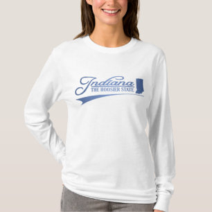 Indiana-Staat des Bergwerk-Kleides T-Shirt