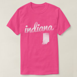 Indiana-Staat im Weiß T-Shirt