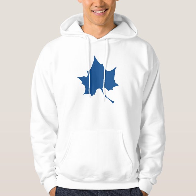Indiana Staat Leaf Hoodie (Vorderseite)