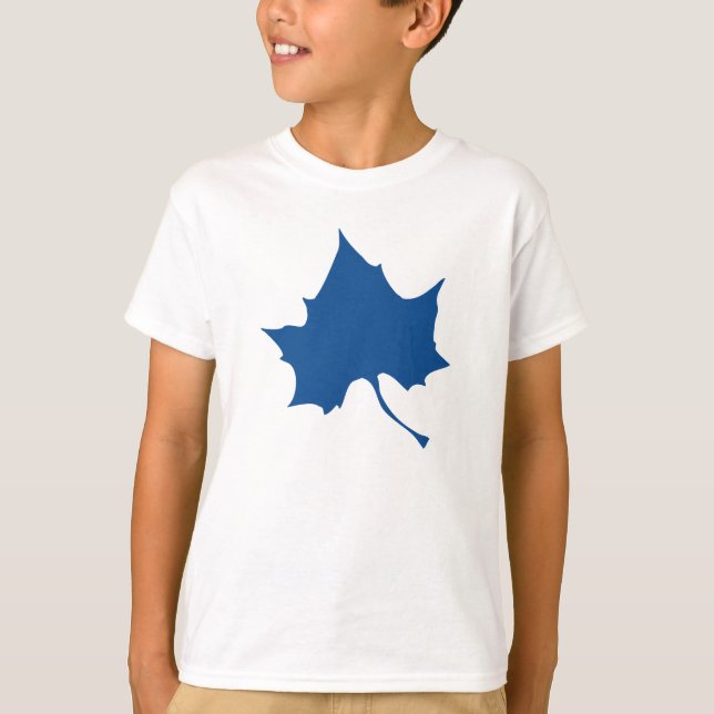 Indiana Staat Leaf T-Shirt (Vorderseite)
